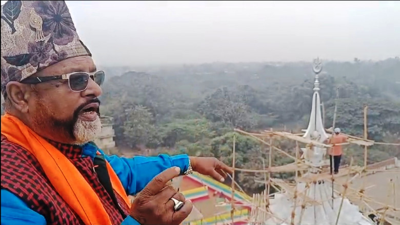 जामा मस्जिद के गुंबद पर ‘भिलाई की पहचान’ के साथ लगा चांद
