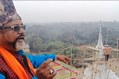 जामा मस्जिद के गुंबद पर ‘भिलाई की पहचान’ के साथ लगा चांद