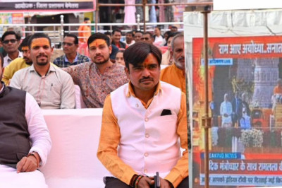 श्री रामलला की प्राण प्रतिष्ठा का लोगों ने देखा सीधा प्रसारण