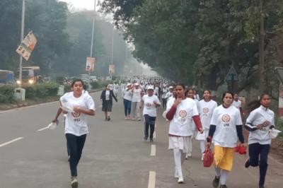 बालिका दिवस के अवसर पर आयोजित सद्भावना दौड़ - ’’एक दौड़ बेटियों के नाम’’
