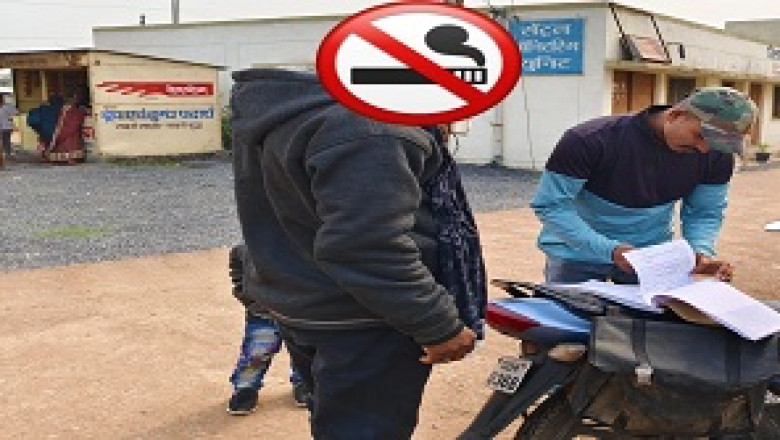 नशा मुक्ति, स्वच्छता को लेकर जिला चिकित्सालय में चलाया गया अभियान