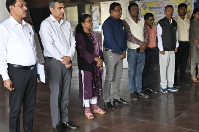 शहीद दिवस पर आज कलेक्ट्रेट में दो मिनट का मौन