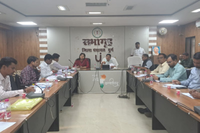 मुख्य कार्यपालन अधिकारी अश्वनी देवांगन ने की निर्माण कार्यो की समीक्षा