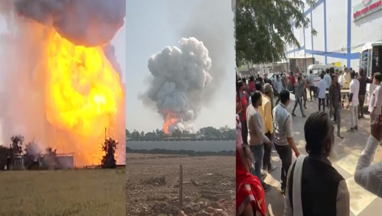 पटाखा फैक्ट्री में धमाका,भीषण ब्लास्ट के चलते कई लोग हुए  घायल