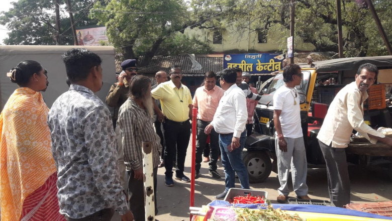पटेल चौक पर मार्ग बाधित करने वालों पर कार्यवाही