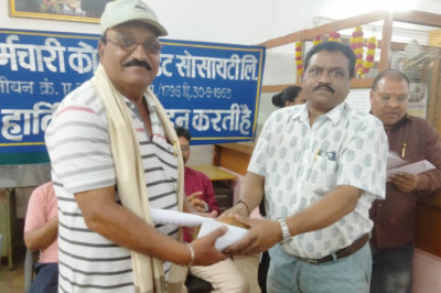 भिलाई : बीएसपी सोसाइटी सेक्टर-6 ने रिटायर कर्मियों को दी ससम्मान विदाई
