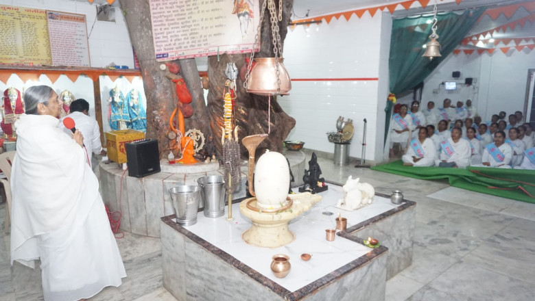 द्वादश ज्योतिर्लिंग भव्य झांकी निर्माण का हुआ भूमिपूजन ...