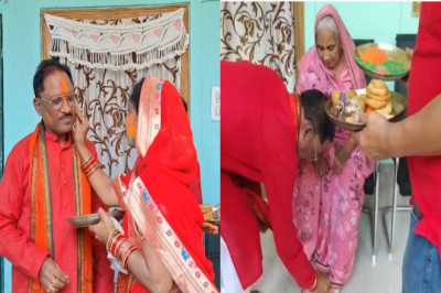 मुख्यमंत्री   विष्णुसाय  ने गृहग्राम बगिया में परिवार संग खेली होली,  सभी  प्रदेशवासियों को दी बधाई  ..