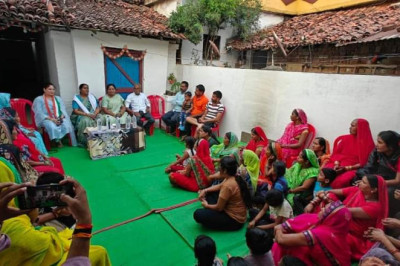 हेमा देशमुख ने की लोकसभा प्रत्याशी भूपेश बघेल के पक्ष में वोट देने की अपील