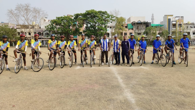 नेशनल साइकिल पोलो चैंपियनशिप के फाइनल में पहुंची छत्तीसगढ़ की तीन टीमें
