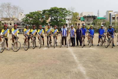 नेशनल साइकिल पोलो चैंपियनशिप के फाइनल में पहुंची छत्तीसगढ़ की तीन टीमें