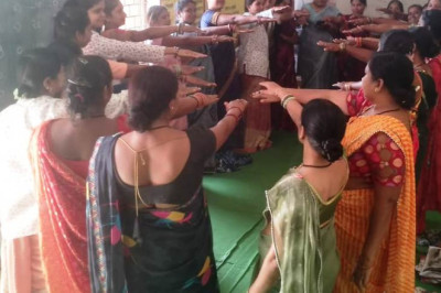 गांव-गांव में महिलाएं ले रहीं वोट वचन लोकतंत्र के पर्व में शामिल होने बिहान की महिलाएं ला रही जागृति