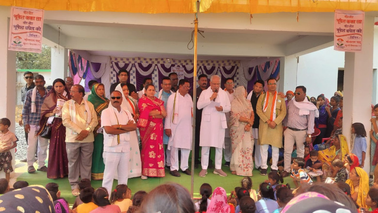 खुज्जी विधानसभा क्षेत्र में भूपेश बघेल का धुआंधार चुनाव प्रचार अभियान
