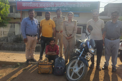 आबकारी विभाग  वृत्त  नवागढ़ जिला-बेमेतरा की कार्यवाही