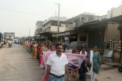 मानपुर में चलाया गया मतदाता जागरूकता कार्यक्रम