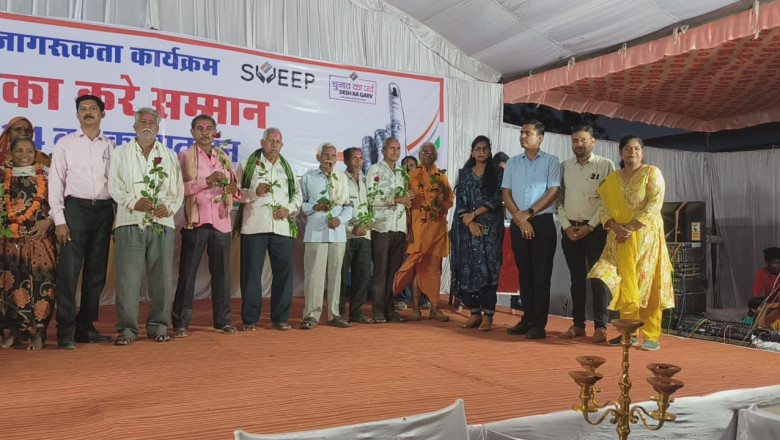पूरे ज़िले में मतदाता जागरूकता कार्यक्रम के तहत की जा रही विभिन्न  कार्यक्रम एवं गतिविधियाँ
