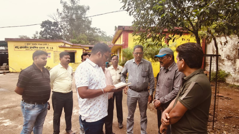निगम आयुक्त आज सुबह पहुॅचे स्टेशन पारा व गौरीनगर