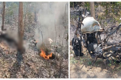 पेड़ से टकराई Bike, पेट्रोल टैंक में हुआ ब्लास्ट, हादसे से पहले सोशल मीडिया पर शेयर की थी तस्वीर