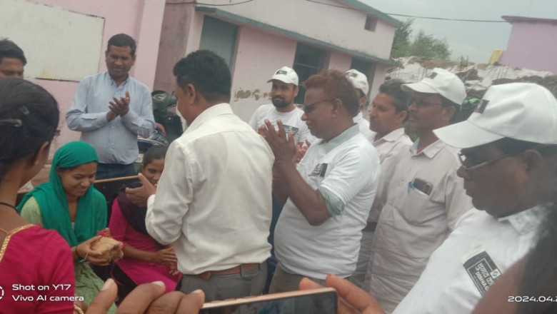 सुखाताल और करमतरा में चलाया गया मतदाता जागरूकता अभियान