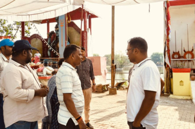 वार्ड निरीक्षण में आयुक्त आज सुबह पहुचे पुराना बस स्टैण्ड, भरकापारा, लोहार पारा, मठपारा
