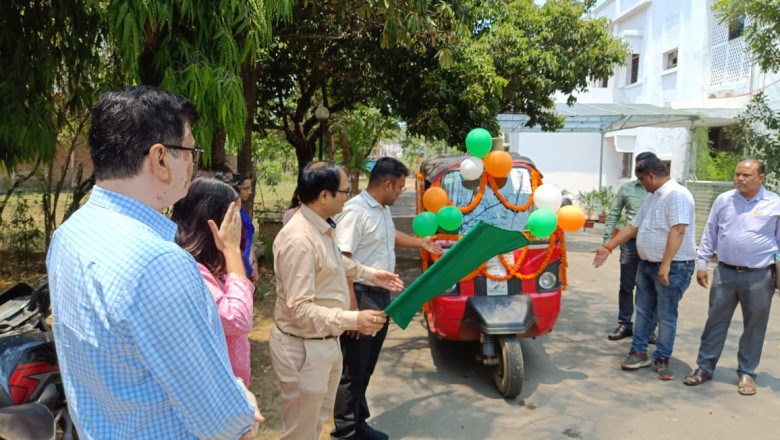 दिव्यांग एवं 80+ आयु वर्ग के वरिष्ठ मतदाताओं के लिए दिव्यांग रथ की नि:शुल्क व्यवस्था