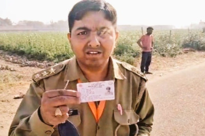 शक होने पर पुलिस ने पकड़ा,चुनाव में पोलिंग बूथ चेक करने निकला फर्जी CBI अफसर...