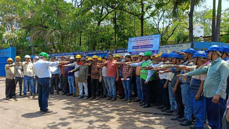 जिले के औद्योगिक प्रतिष्ठानों/इकाईयों में मतदाता जागरूकता कार्यक्रम