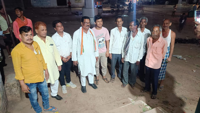 विधायक भोला राम साहू ने दुर्ग से कांग्रेस प्रत्याशी राजेंद्र साहू के लिए मांगा समर्थन