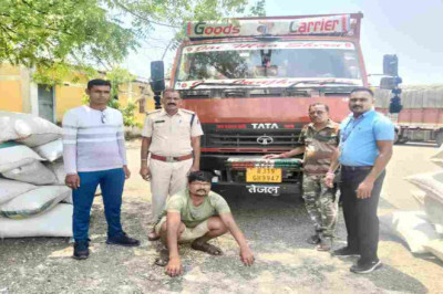 लाखों के अफीम डोडा के साथ आरोपी गिरफ्तार, ओडिशा से राजस्थान ले जा रहा था खपाने...