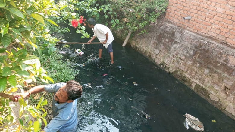 वर्षा पूर्व नाला सफाई अभियान के तहत शहर के छोटे-बड़े नालों एवं नालियों की सफाई का कार्य शुरू: