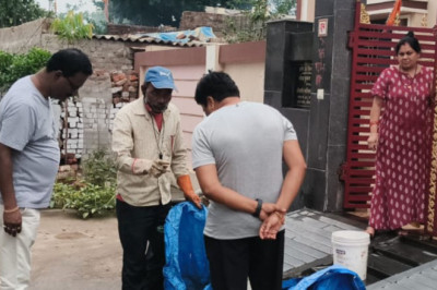 डोर टू डोर कचरा कलेक्शन आयुक्त ने वार्डो के निरीक्षण के दौरान नागरिको से की अपील गीला सूखा कचरा अलग-अलग: