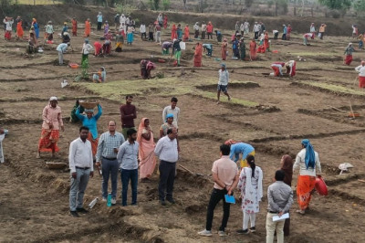 सीईओ ने किया पंचायत एवं ग्रामीण विकास विभाग अंतर्गत कार्यो का निरीक्षण