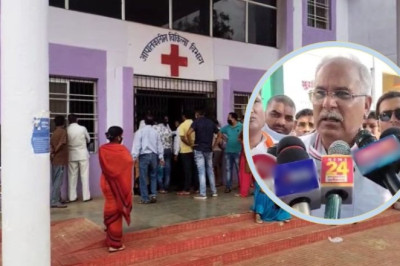 जिला अस्पताल के डॉक्टर की लापरवाही से प्रसव के दौरान जच्चा-बच्चा की मौत, पूर्व सीएम भूपेश बघेल ने मृतकों के परिजनों से की मुलाकात