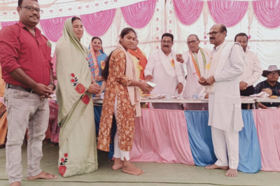 परिक्षेत्रीय साहू समाज जोशीलमती में शपथ ग्रहण समारोह आयोजित