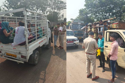 कवर्धा हादसे के बाद जिला प्रशासन अलर्ट, 25 से अधिक मालवाहकों पर कार्रवाई, वसूला 93 रुपए से अधिक का जुर्माना...