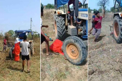 जमीन विवाद : कोटवार ने पूर्व महिला सरपंच समेत दो महिलाओं को ट्रैक्टर से रौंदा, आक्रोशित ग्रामीणों ने थाने का किया घेराव...