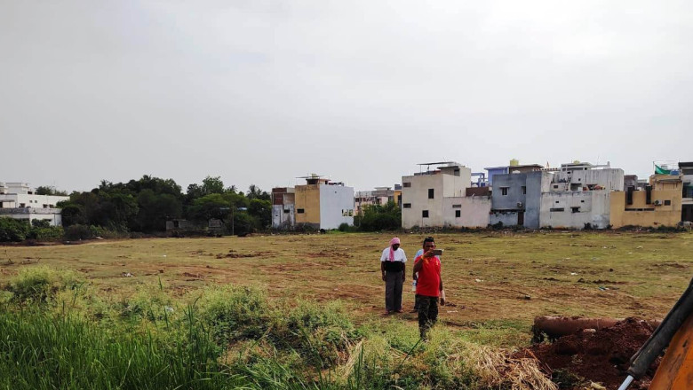 नगर निगम भिलाई द्वारा अवैध प्लाटिंग पर लगातार कार्यवाही जारी