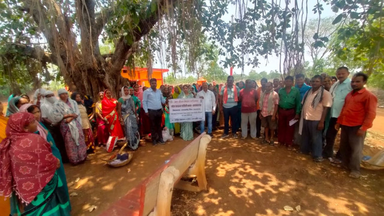 ग्राम घुमका के मनरेगा श्रमिकों ने लिया जल संरक्षण का संकल्प...