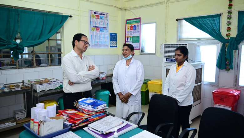 कलेक्टर ने जिला चिकित्सालय का किया आकस्मिक निरीक्षण पुराने ओपीडी हॉल आयुष विभाग को देने के लिए किया निर्देशित