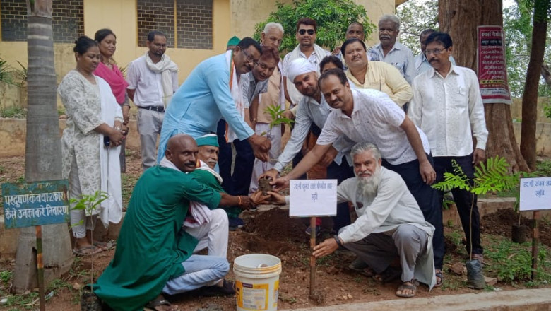 पौधारोपण से धरा पर छाएगी हरियाली, जीवन मे आएगी खुशहाली...