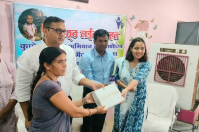 पोठ्ठ लइका पहल का शुभारंभ प्रशिक्षण का प्रभारी सचिव महोदय द्वारा अवलोकन...