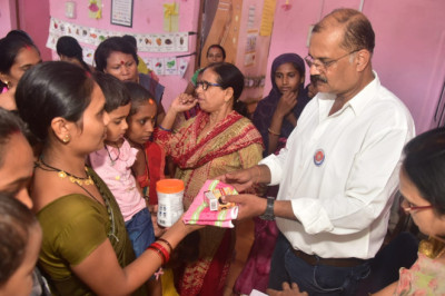स्वच्छता के उपाय अपनाने दिया माताओं को  प्रशिक्षण, पोषण आहार की भी दी जानकारी...