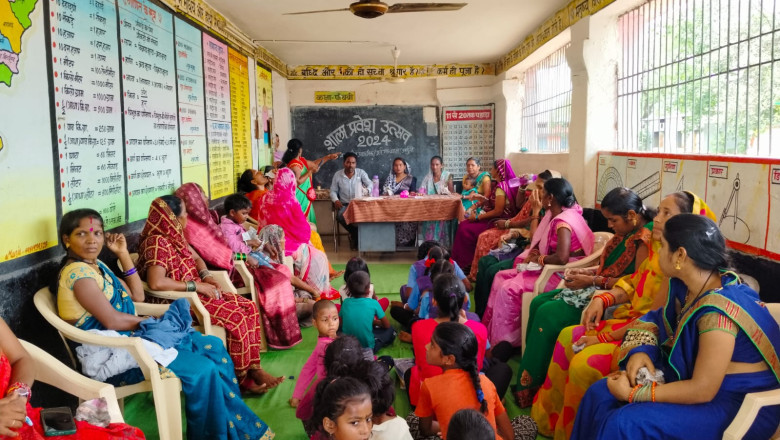 अर्जुनी में मनाया गया शाला प्रवेशोत्सव