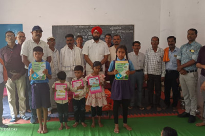 बुचीभरदा में मनाया गया - प्रवेशोत्सव मुख्य अतिथि कुलबीर सिंह छाबड़ा शामिल हुए