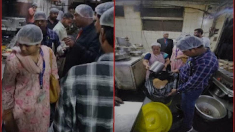 एक बार फिर विवादों में अशोका बिरियानी दुर्ग से खाना खाने गए युवकों के शाकाहारी भोजन में मिला मांस का टुकड़ा शिकायत पर जांच करने पहुंची टीम तो वहां की हालत देखकर उड़े होश.....