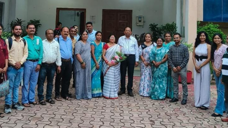 कल्पना श्रीवास्तव एवं सतीश शर्मा सेवानिवृत