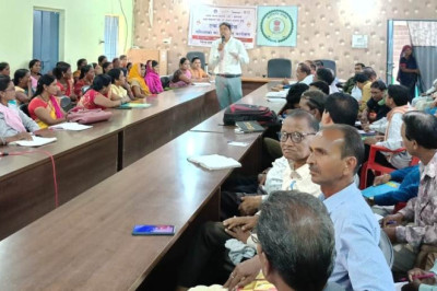 ओडीएफ मॉडल ग्राम बनाने प्रशिक्षण का हुआ आयोजन...