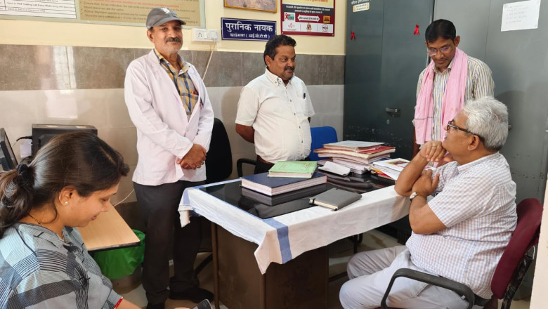अतिरिक्त परियोजना संचालक एड्स नियंत्रण कार्यक्रम सह राज्य क्षय अधिकारी डॉ खेमराज सोनवानी ने किया औचक निरीक्षण