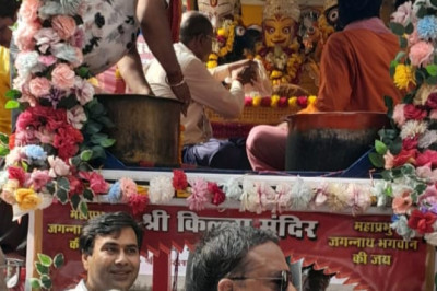 भगवान जगन्नाथ की रथ यात्रा में शामिल हुए महापौर, कहा- शहरवासियों के लिए मांगी खुशहाली: