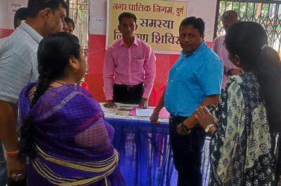 जन-समस्या निवारण शिविर आधार एवं आयुष्मन कार्ड के 11 आवेदनों का त्वरित किया गया निराकरण: